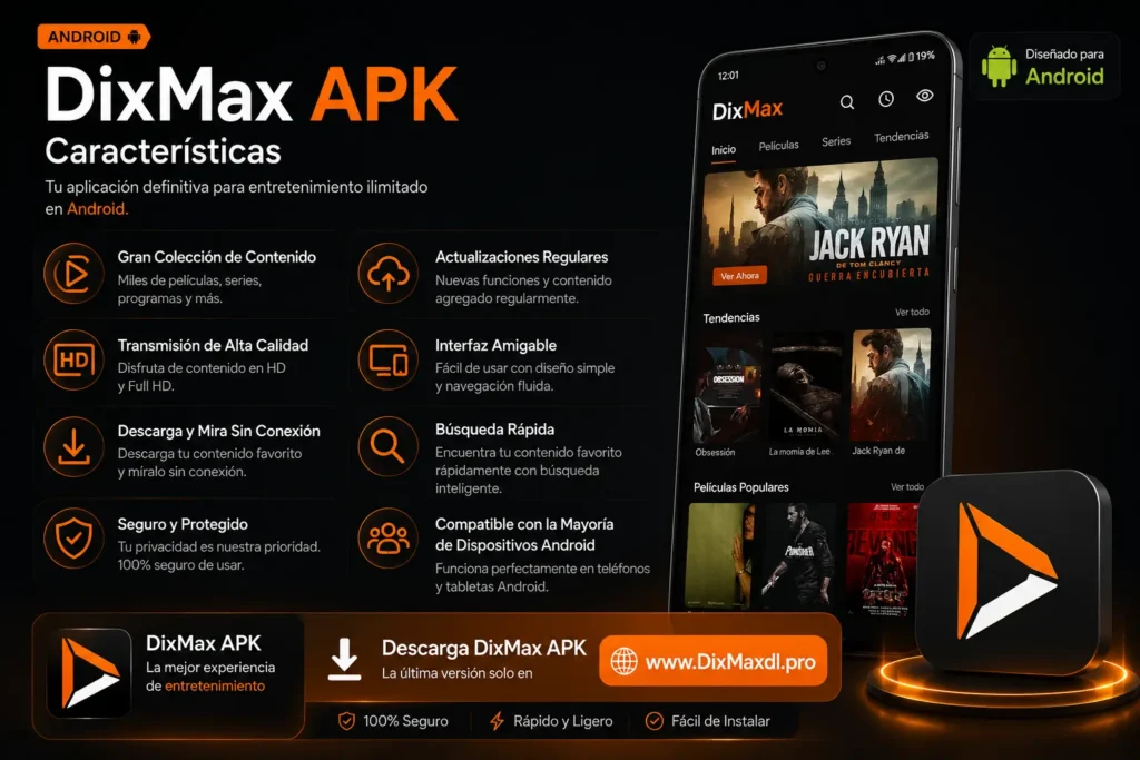 DixMax PC – Descarga gratis la última versión v2.0.1 Descarga gratis DixMax APK 3.2.3 Última versión para Android 2026